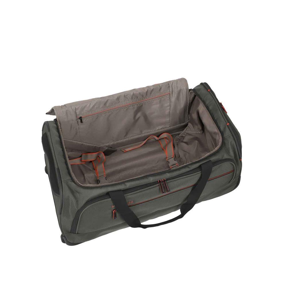 Travelite Crosslite Oliv Rollenreisetasche M 69 cm