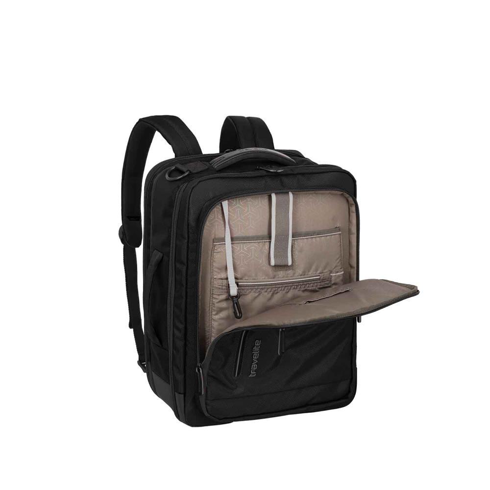 Travelite Crosslite Schwarz Rucksack Bordgepäck