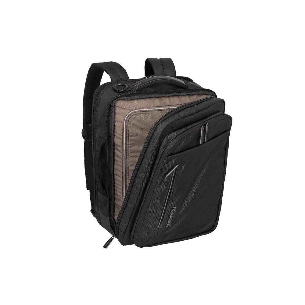 Travelite Crosslite Schwarz Rucksack Bordgepäck