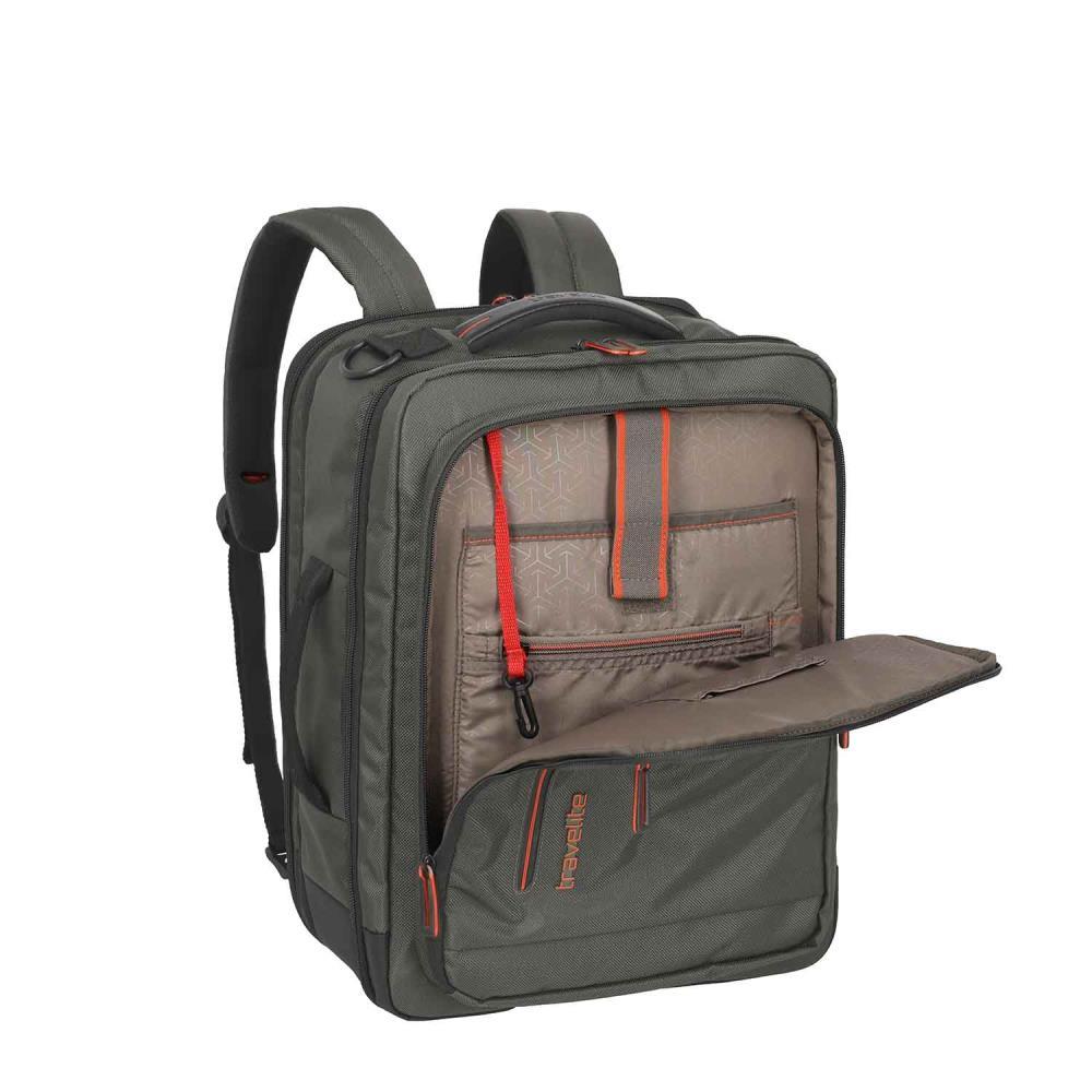 Travelite Crosslite Oliv Rucksack Bordgepäck