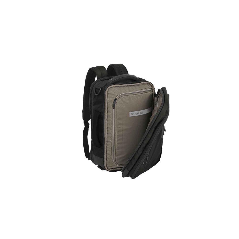 Travelite Crosslite Schwarz Rucksack Bordgepäck S