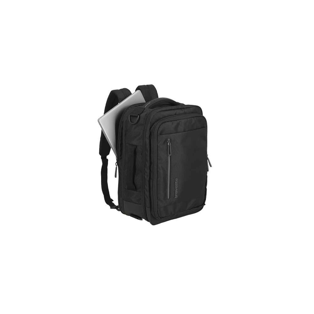 Travelite Crosslite Schwarz Rucksack Bordgepäck S