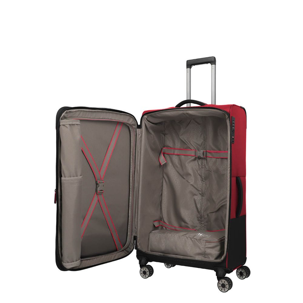 Travelite Crosslite Rot Trolley XL 81 cm