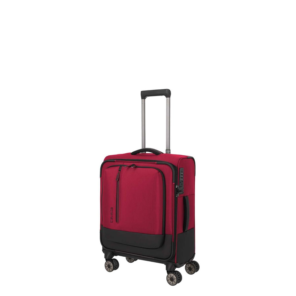 Travelite Crosslite Rot 4-Doppelrollen Trolley S 55 cm