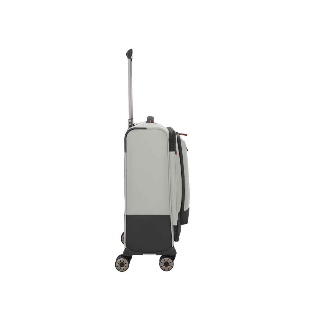 Travelite Crosslite Natur 4-Doppelrollen Trolley S 55 cm