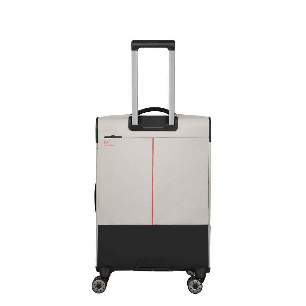 Travelite Crosslite Natur 4-Doppelrollen Trolley M 66 cm