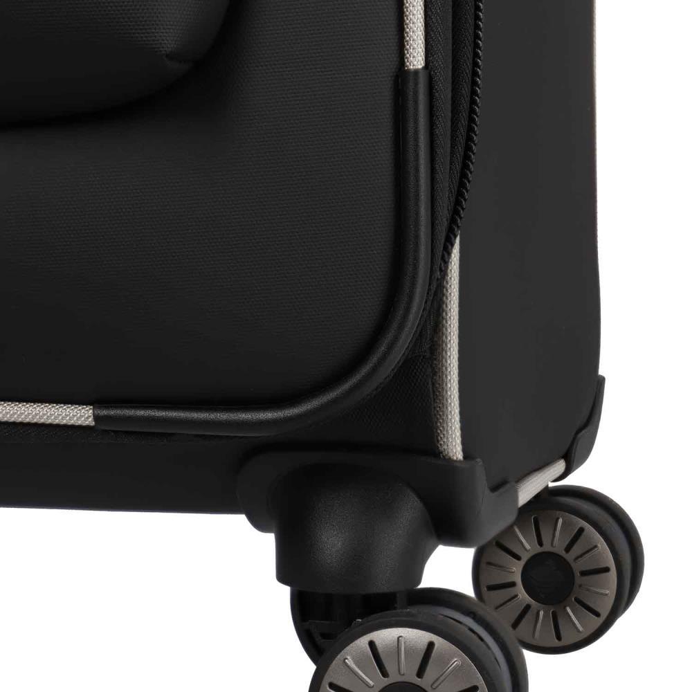 Travelite Crosslite Natur 4-Doppelrollen Trolley M 66 cm