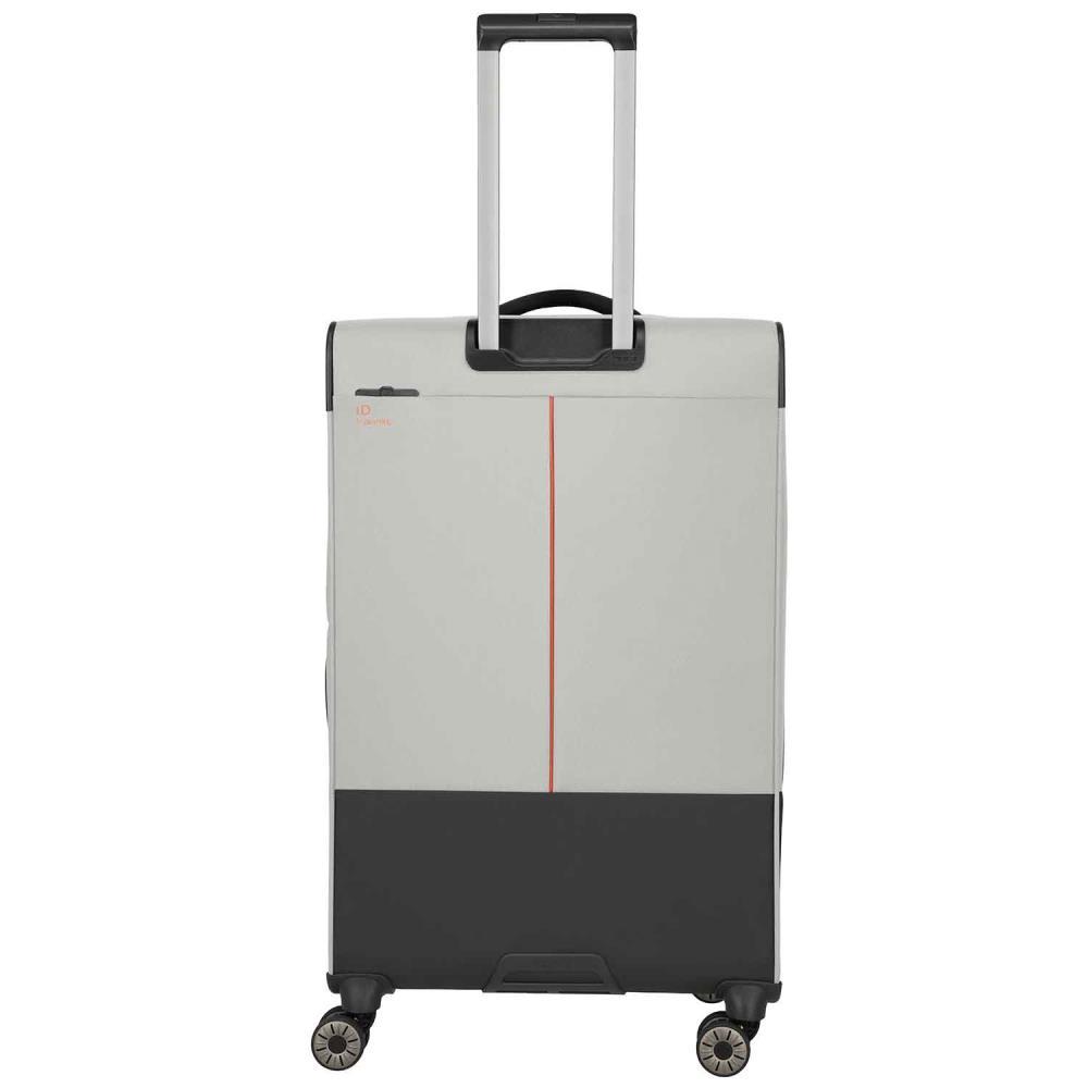 Travelite Crosslite Natur 4-Doppelrollen Trolley L 77 cm