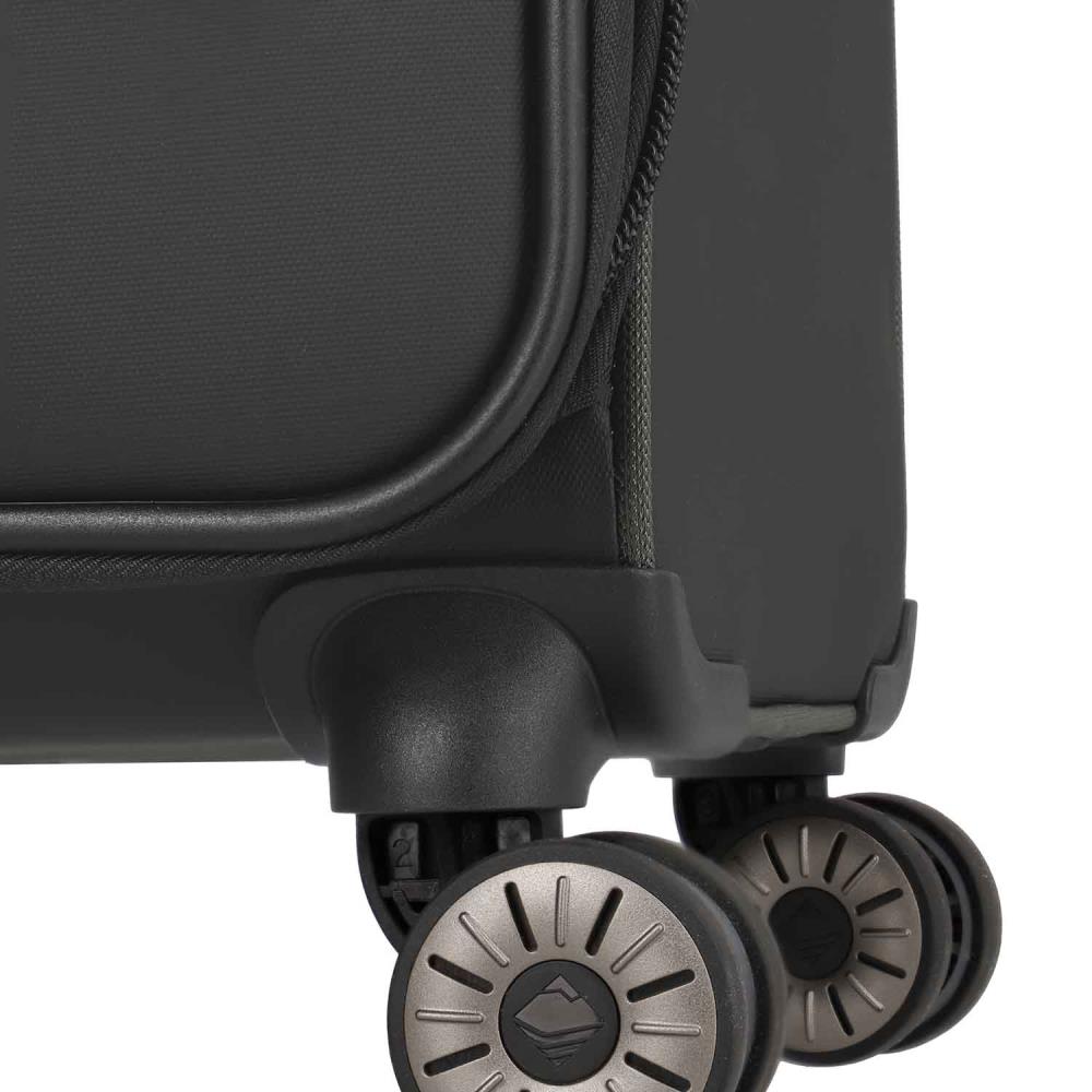 Travelite Crosslite Oliv 4-Doppelrollen Trolley L 77 cm