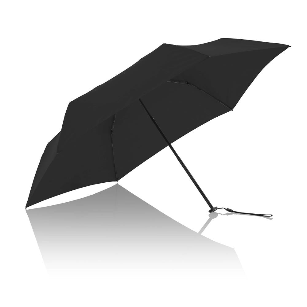 Knirps X4U Ultra Light Slim Manual Black Regenschirm