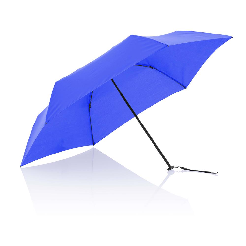 Knirps X4U Ultra Light Slim Manual Neon Blue Regenschirm
