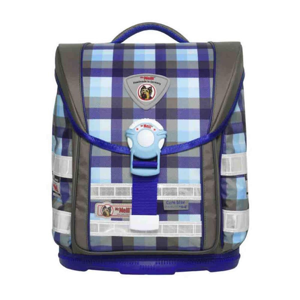 McNeill Fashion-Line Ergo Light Compact Caro Blue Schulranzen Set 6tlg.
