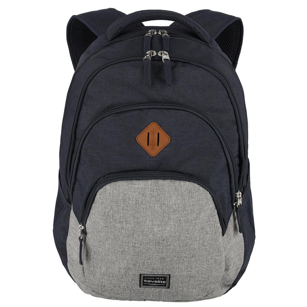 Travelite Basics Marine Grau Rucksack