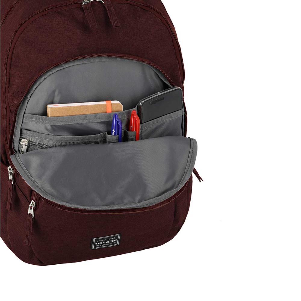 Travelite Basics Melange Bordeaux Rucksack