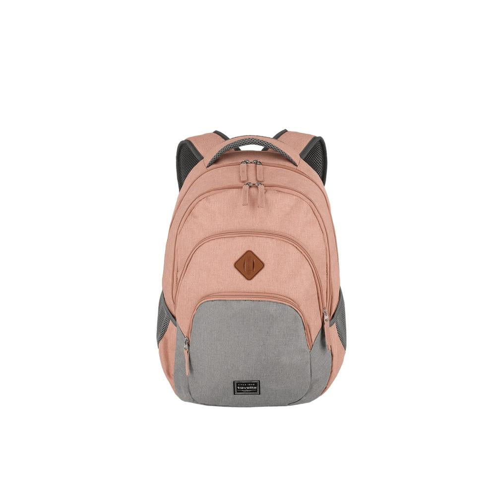 Travelite Basics Rosa Grau Rucksack