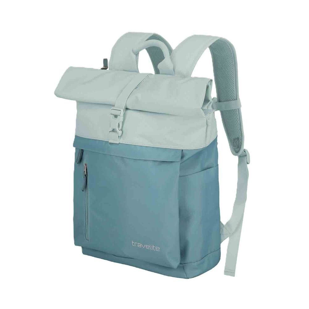 Travelite Basics Ice Blue Rollup Rucksack
