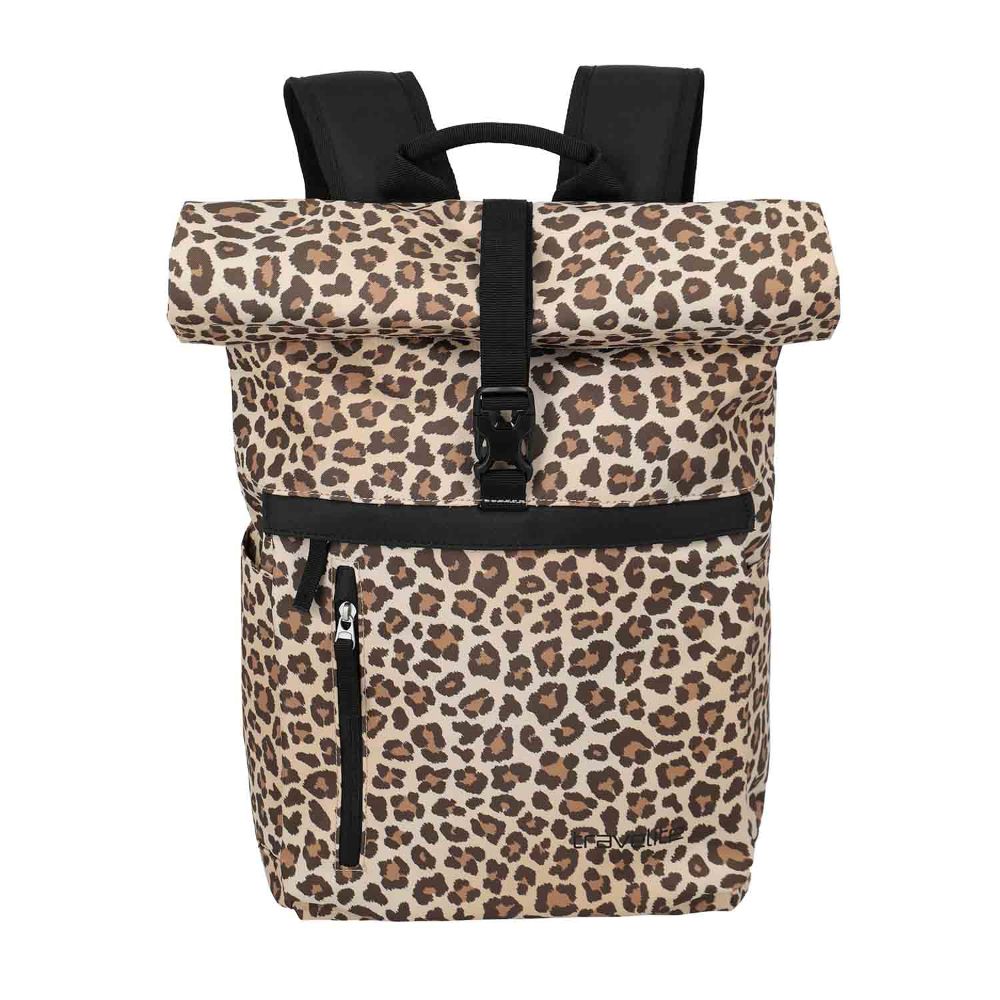 Travelite Basics Leopard Rollup Rucksack