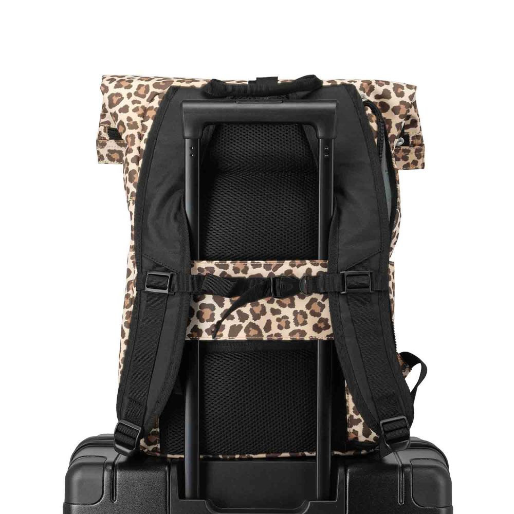 Travelite Basics Leopard Rollup Rucksack