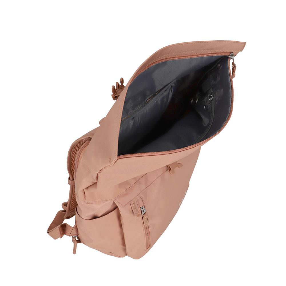 Travelite Basics Puderrosa Rollup Rucksack