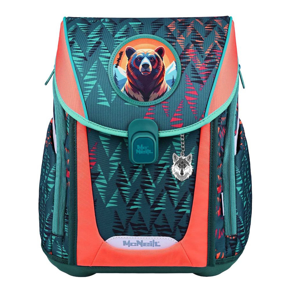 McNeill Primo Bear Schulranzen-Set 9tlg.