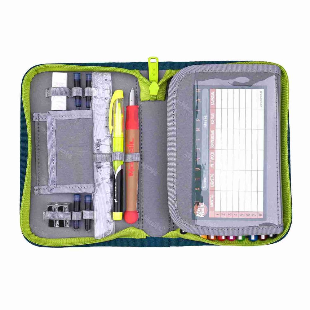 McNeill Bravo Petrol Schulranzen Set 9tlg.