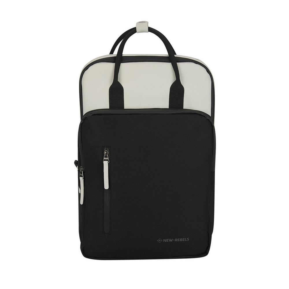 New Rebels Ceres Milwaukee Black Light Grey Rucksack