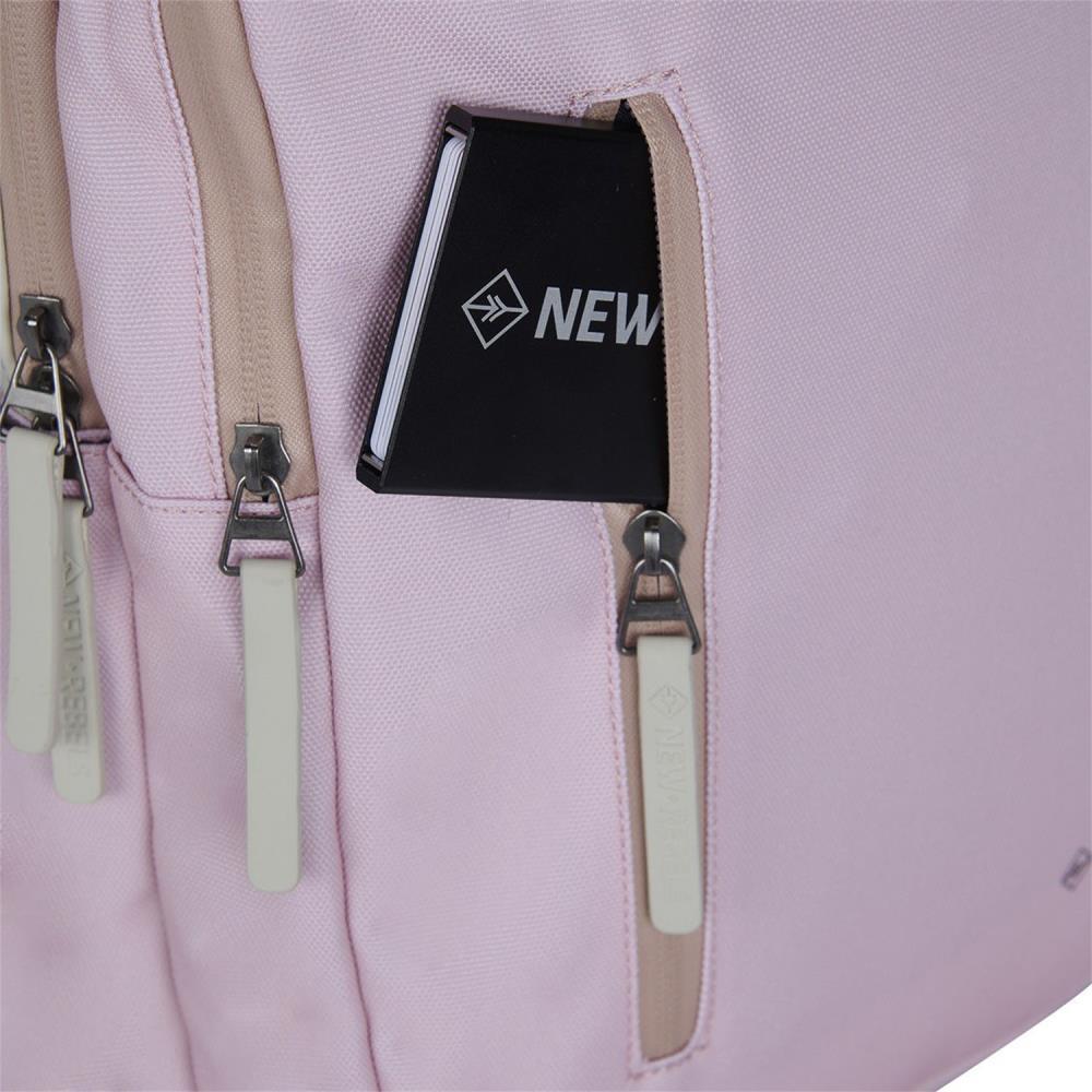 New Rebels Ceres Milwaukee Pink Beige Rucksack