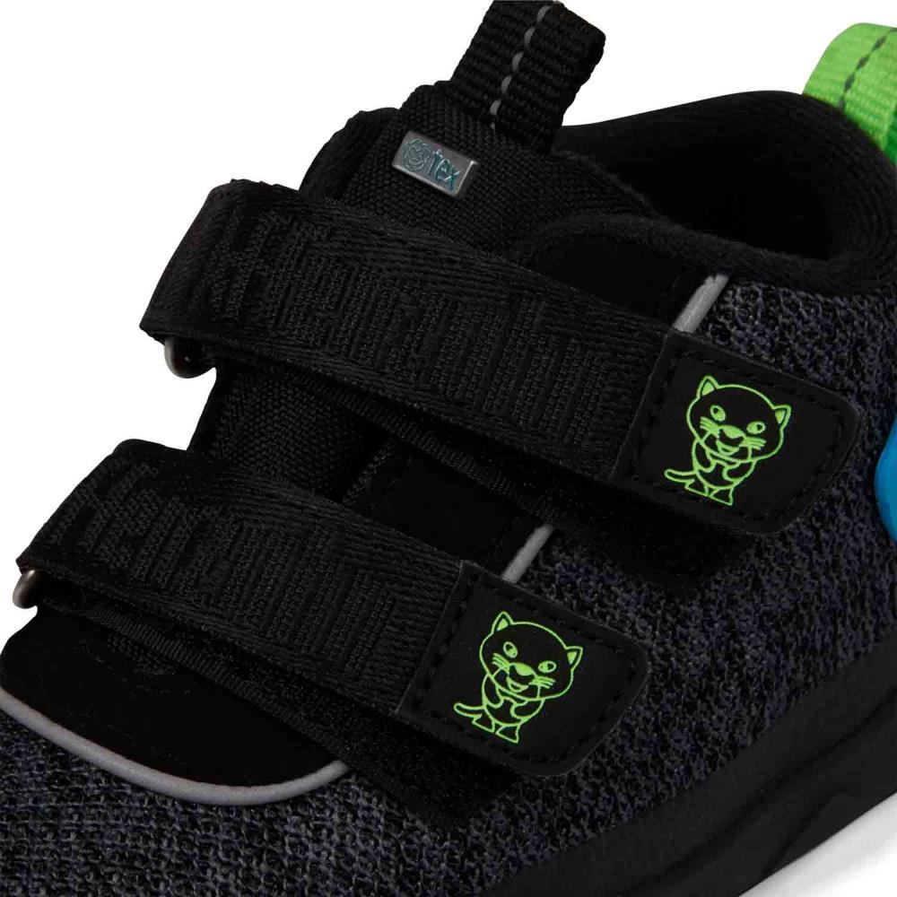 Affenzahn Barfußschuh Knit Happy Smile Panther