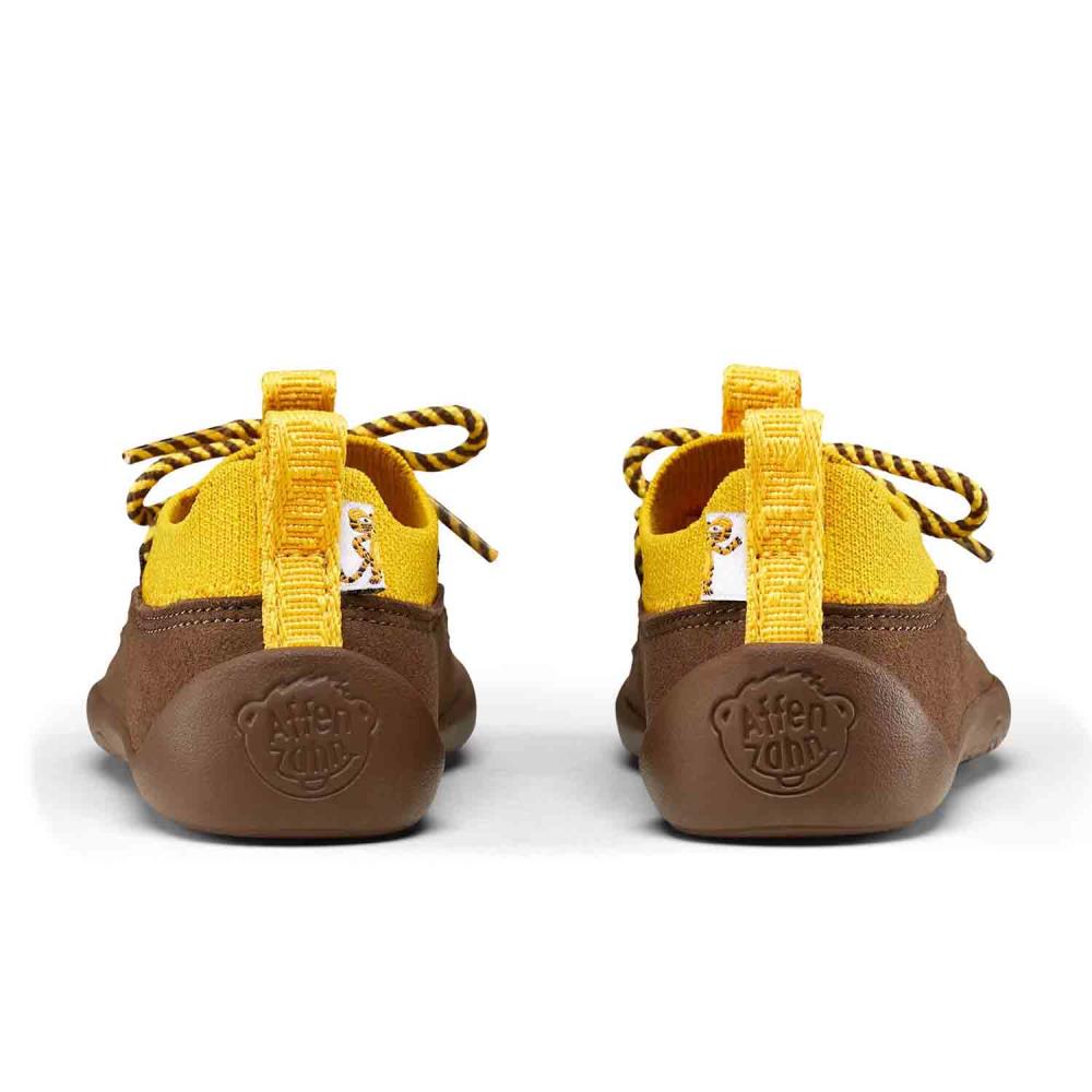 Affenzahn Lauflernschuh Knit Walker Tiger