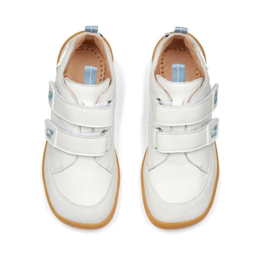 Affenzahn Barfußschuh Leder Buddy Polarbär