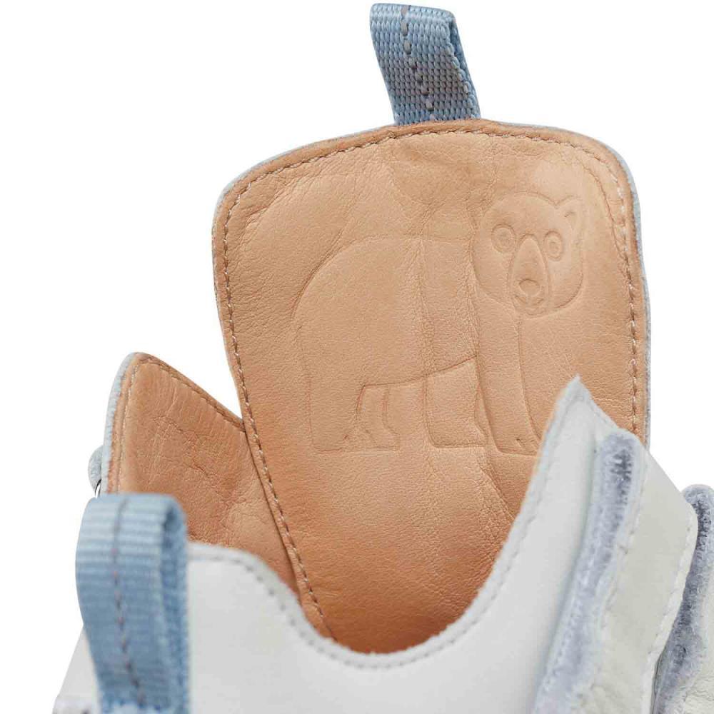 Affenzahn Barfußschuh Leder Buddy Polarbär