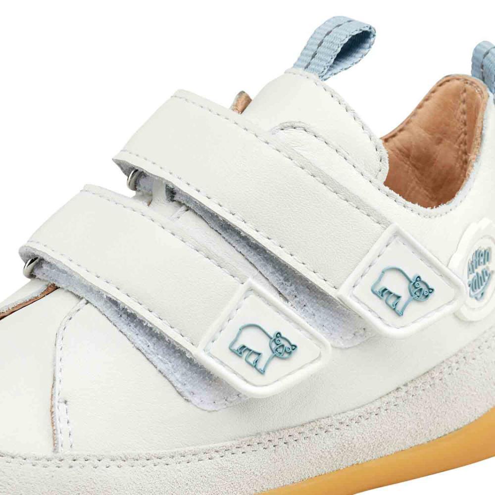 Affenzahn Barfußschuh Leder Buddy Polarbär