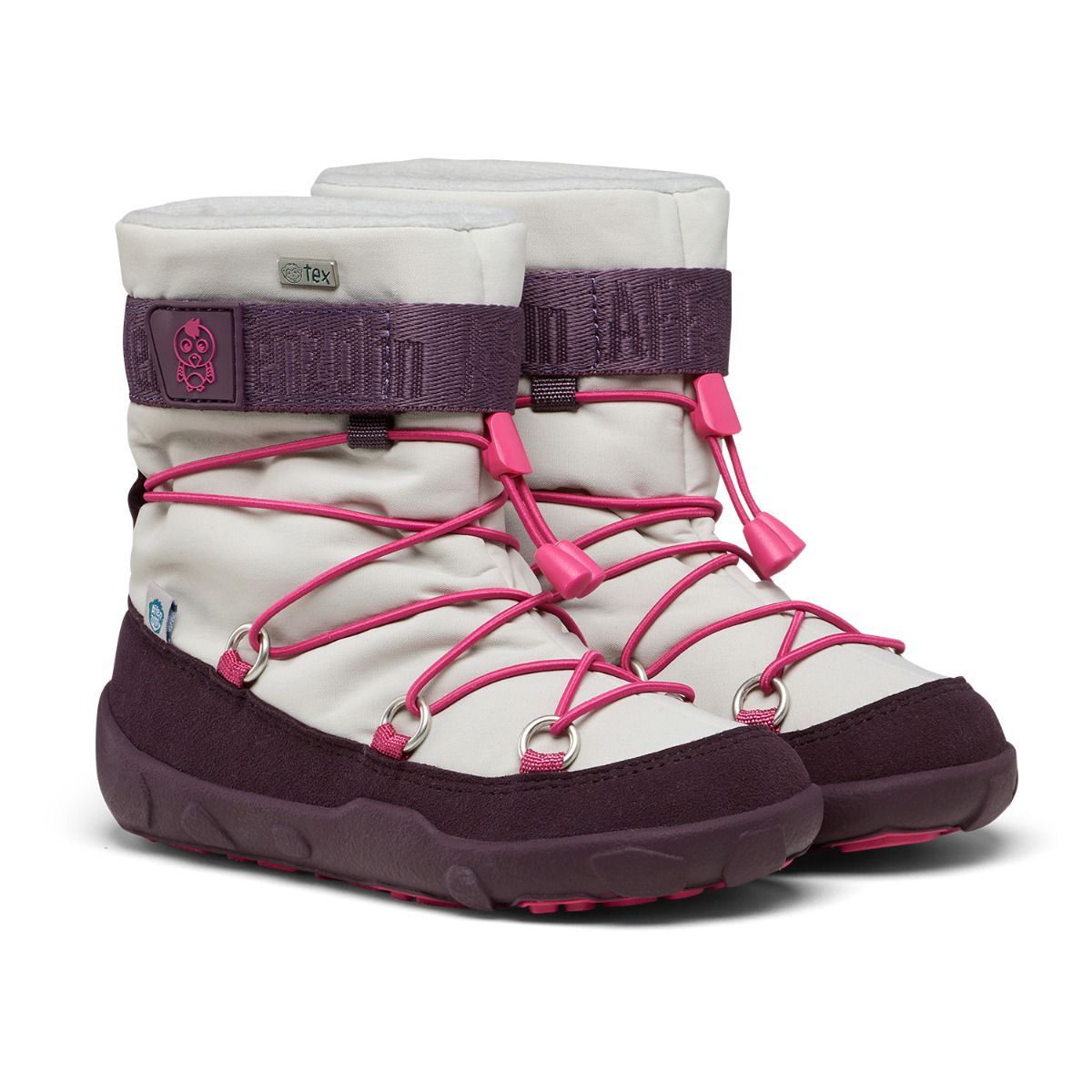 Affenzahn Schneestiefel Econyl Snowy Vogel