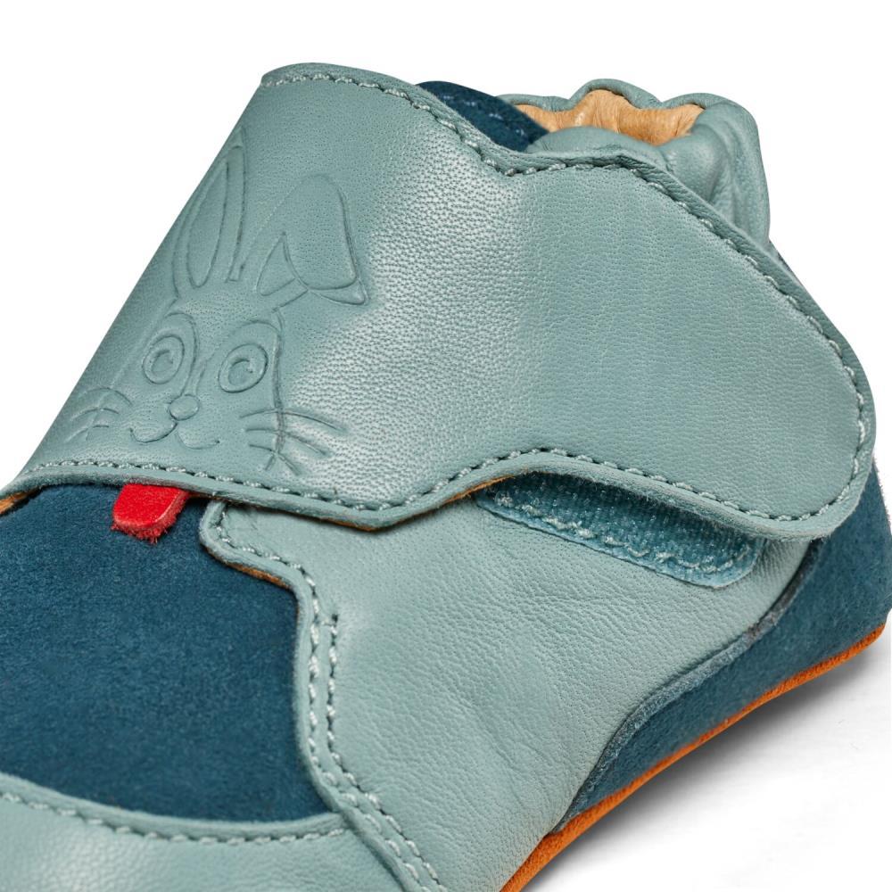 Affenzahn Krabbelschuh Leder Crawly Hase