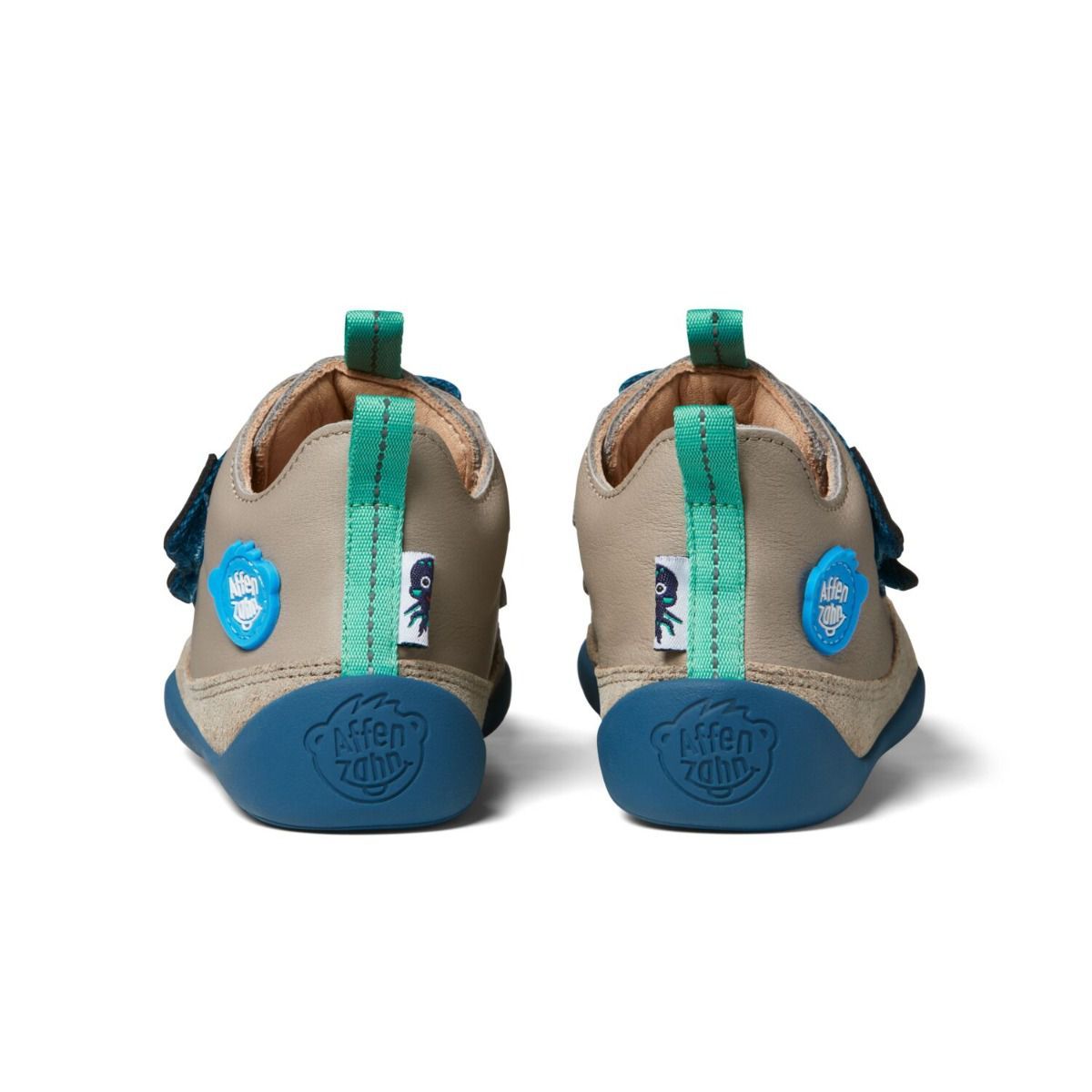 Affenzahn Barfußschuh Leder Buddy Oktopus