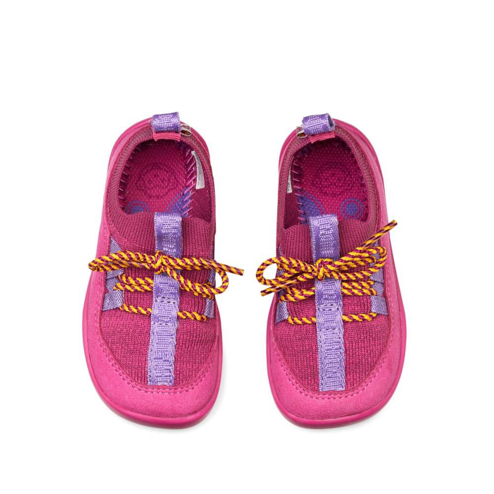 Affenzahn Lauflernschuh Knit Walker Vogel