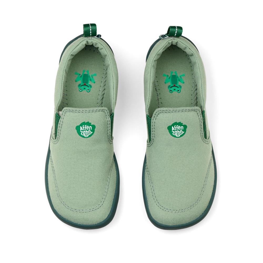 Affenzahn Sneaker Canvas Ready Frosch