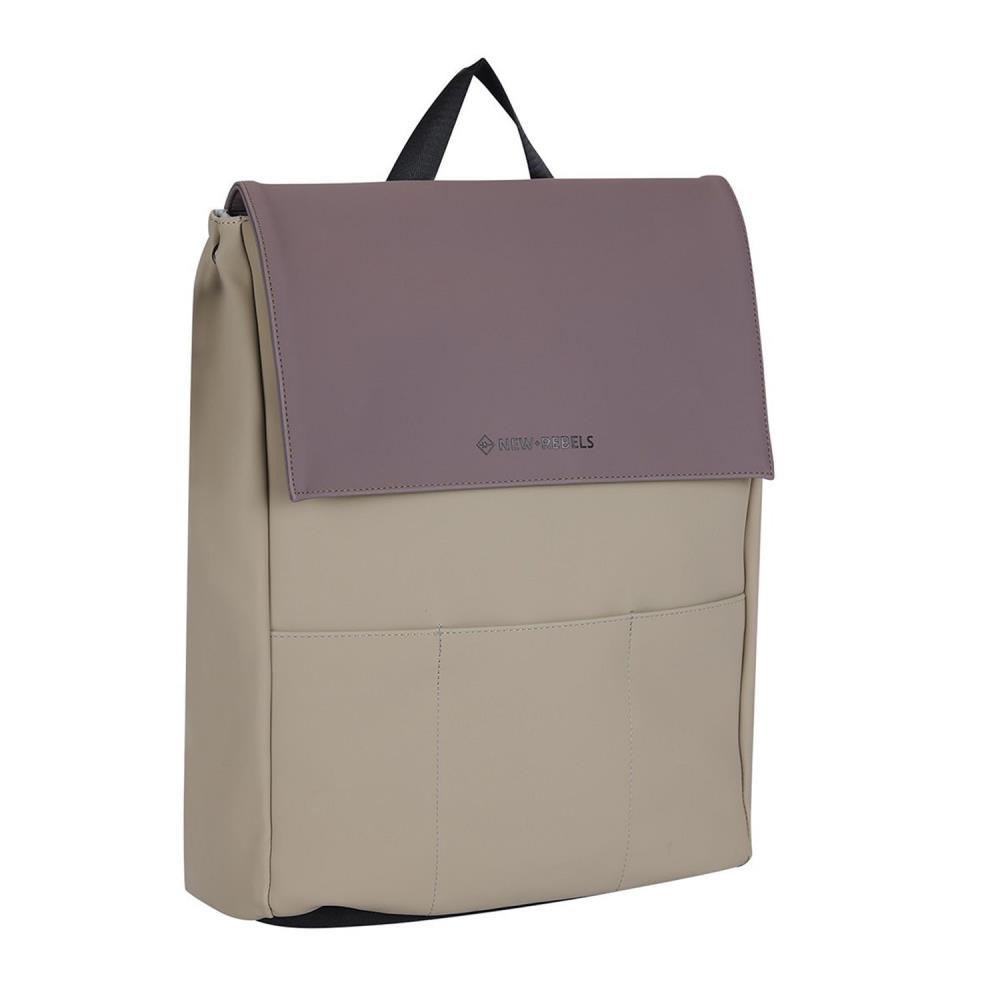 New Rebels Liam Lincoln Old Purple Beige Rucksack