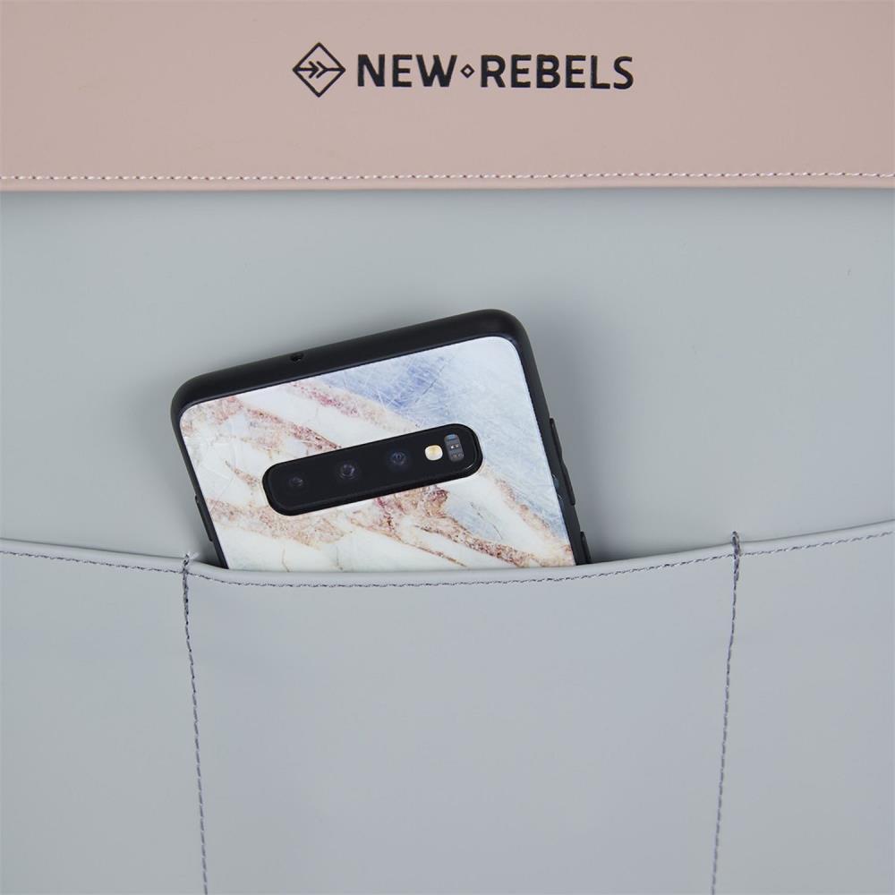 New Rebels Liam Lincoln Old Pink Grey Rucksack