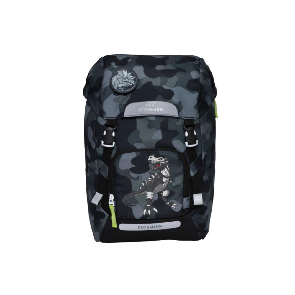 Beckmann Classic Maxi Camo Rex Black Schulrucksack Set 8tlg.