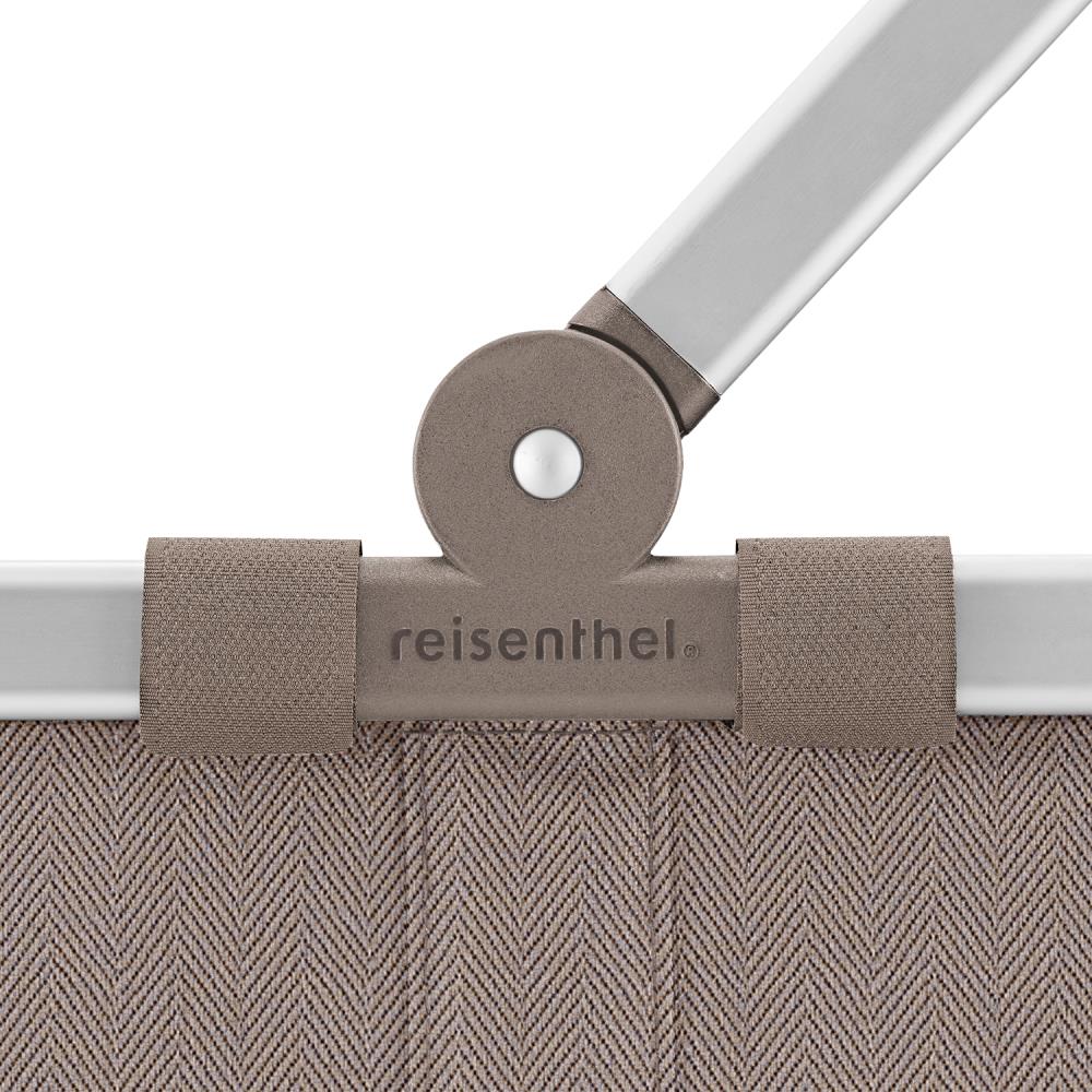 Reisenthel Carrybag Herringbone Mokka Einkaufskorb