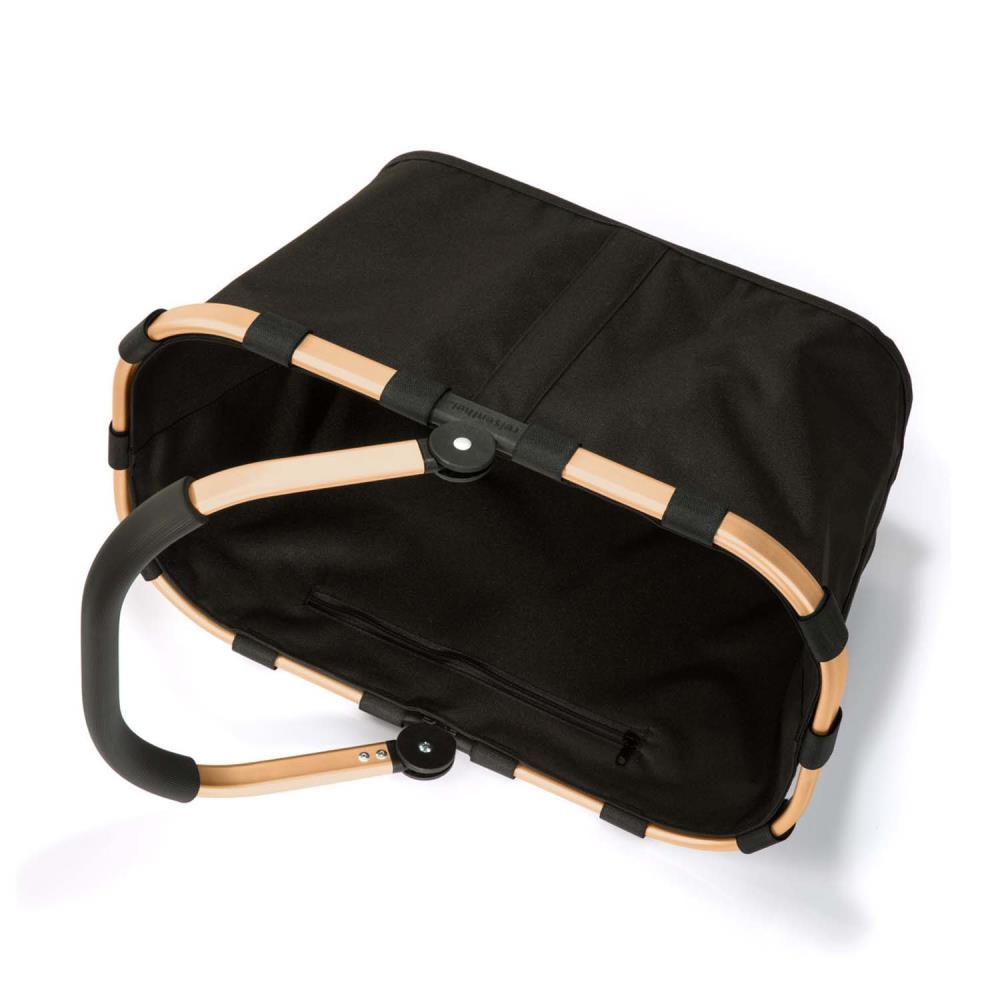 Reisenthel Carrybag Frame Gold Black Einkaufskorb