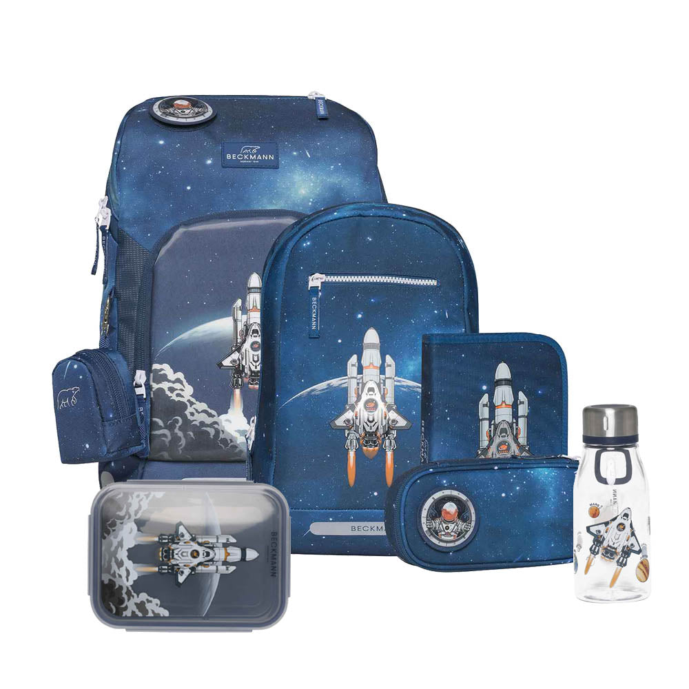 Beckmann Active Air FLX Space Mission Schulrucksack Set 8tlg.