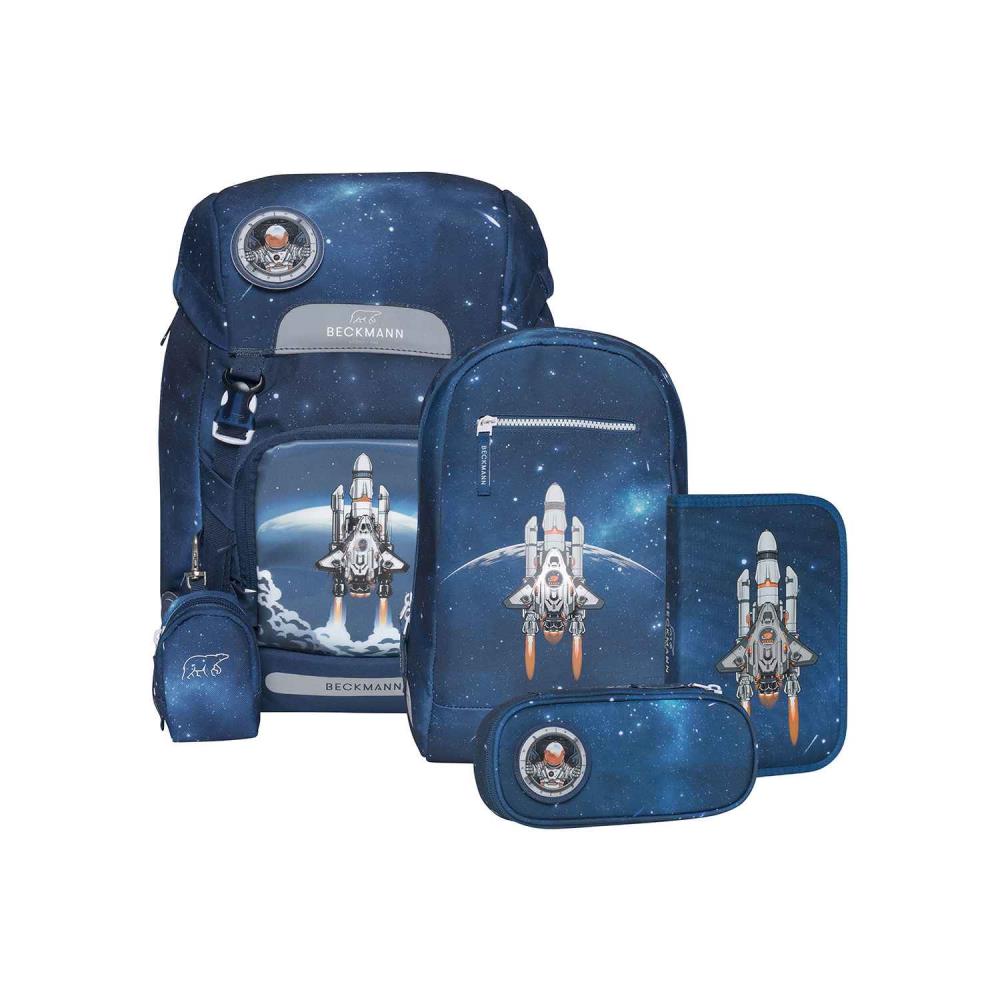 Beckmann Classic Space Mission Schulrucksack Set 6tlg.
