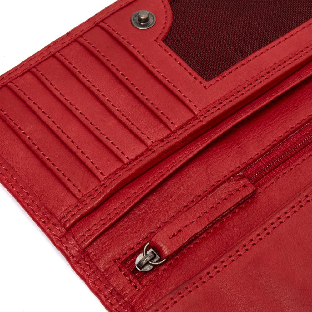 Chesterfield Lentini Rot Geldbörse