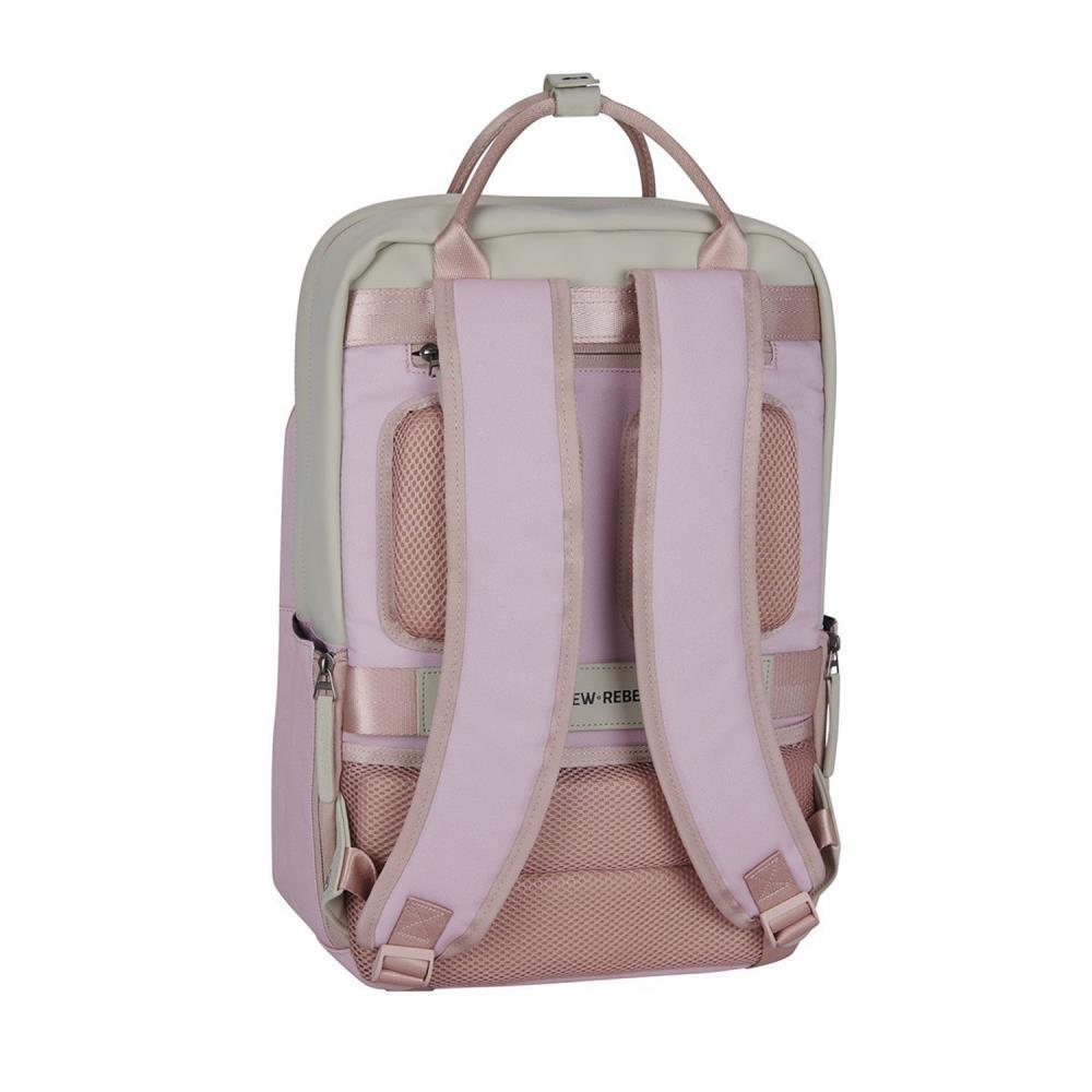 New Rebels Ceres Milwaukee Pink Beige Rucksack