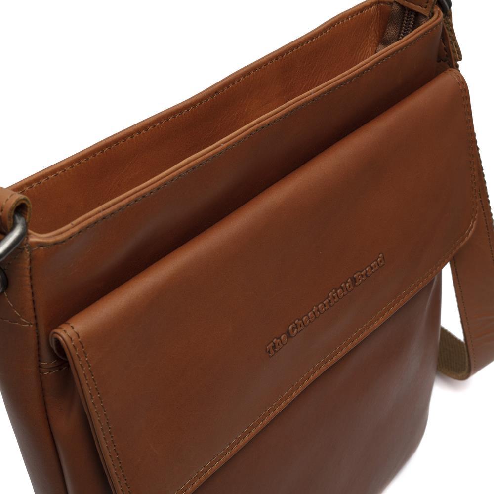 Chesterfield Essen Cognac Schultertasche