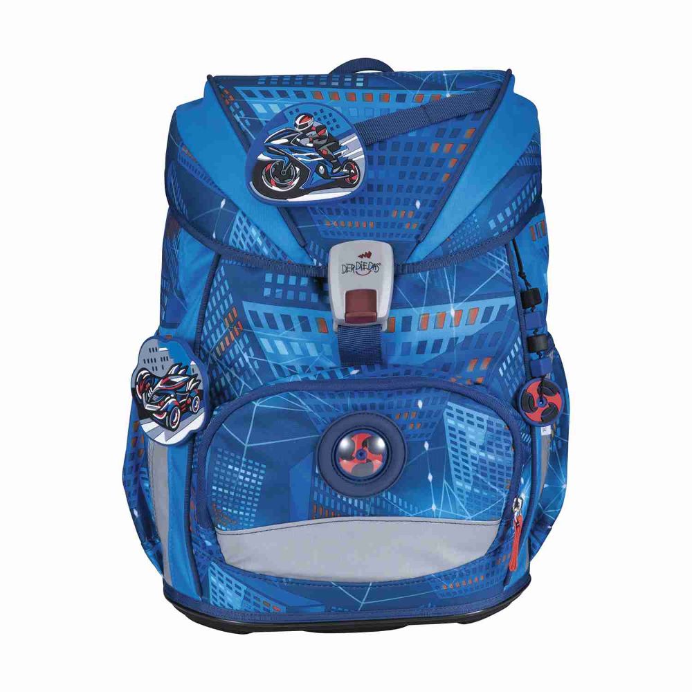 DerDieDas ErgoFlex Superlight Turbo Speed Schulrucksack Set 5tlg.