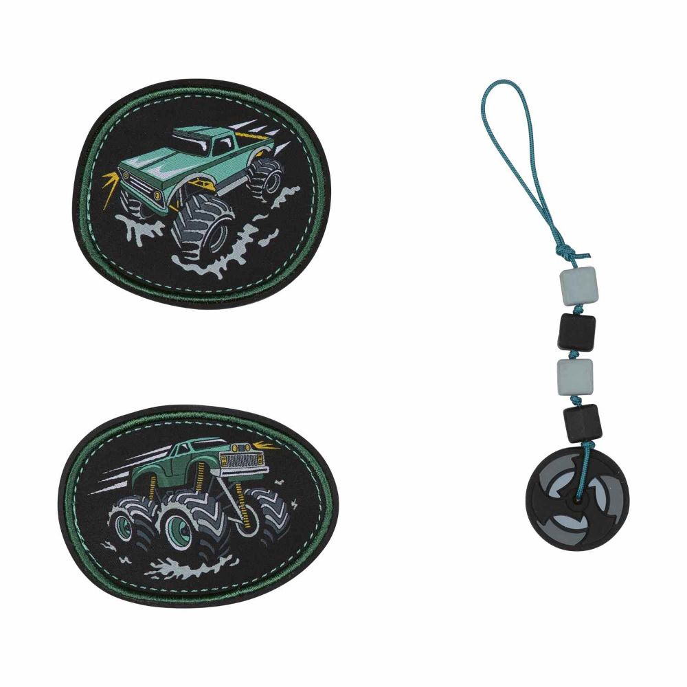 DerDieDas ErgoFlex Tiny Superflash Exklusiv Super Truck Schulranzen Set 5tlg.