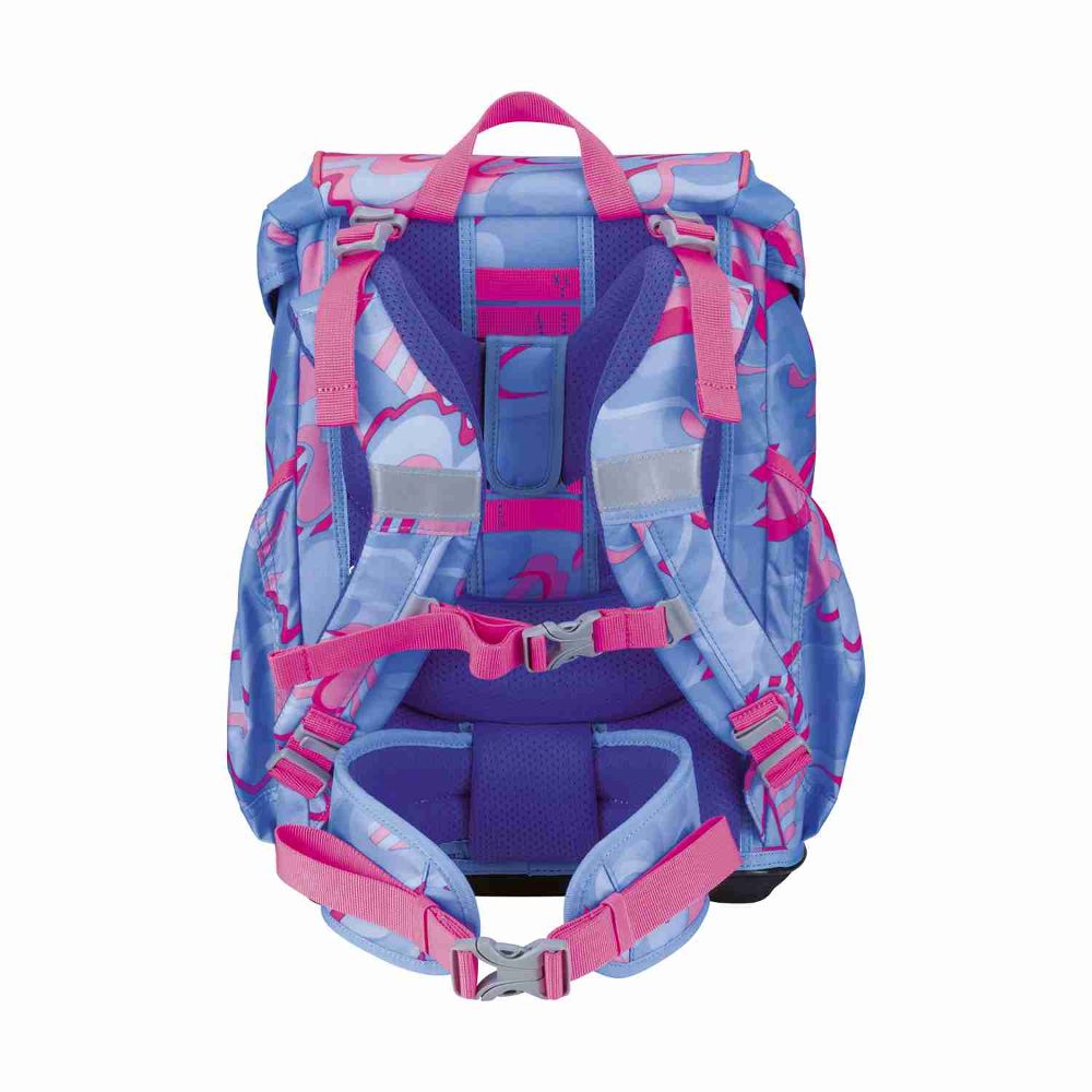 DerDieDas ErgoFlex Light Superflash Exklusiv Magic Unicorn Schulrucksack Set 5tlg.